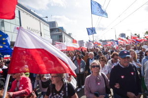 У мерії Варшави кажуть про мільйон людей на опозиційному марші 