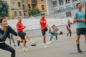 У Києві провели тренування до «Найдовшого у світі марафону» на підтримку сил ППО