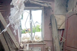 Війська РФ масовано обстріляли прикордонне село на Харківщині