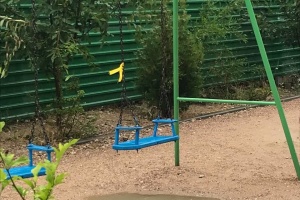 На окупованій Херсонщині активісти руху спротиву спалили триколор