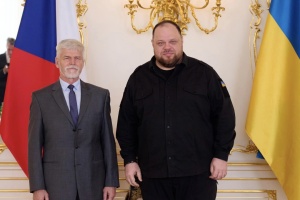 Stefanchuk meets with Czech president