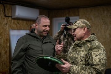 Umerov visits positions of defense forces in Tavria direction