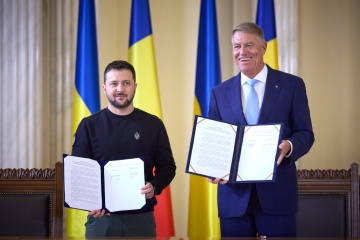 ウクライナとルーマニア、戦略的パートナーシップ声明に署名