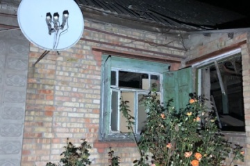 Nikopol und Gemeinde Marhanez dreimal mit Artillerie beschossen