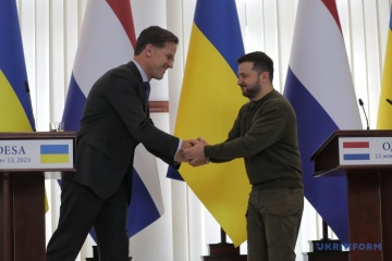 Netherlands signals support for Ukraine's security efforts - Zelensky