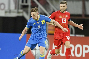 EM-Qualifikation: Ukraine schlägt Nordmazedonien 2:0