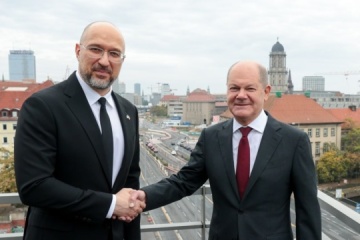 Schmyhal trifft sich mit Scholz in Berlin