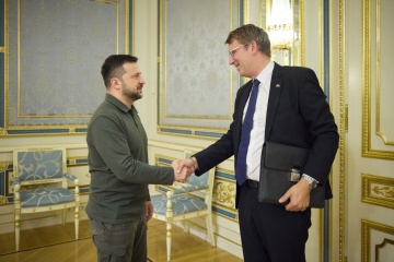 Zelensky se reúne con el ministro de Defensa de Dinamarca