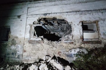 Six houses damaged in shelling of Dnipropetrovsk region last night 