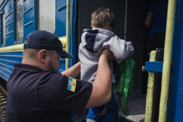 Eighty-two children evacuated from Donetsk region