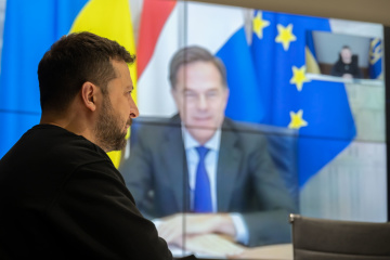 Zelensky trata con Rutte las necesidades de defensa de Ucrania