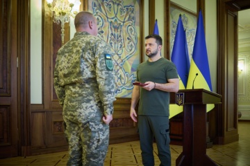 Zelensky condecora a los militares que han cambiado la situación en el mar Negro a favor de Ucrania