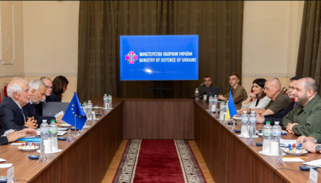 Borrell, Umerov discuss military assistance from EU