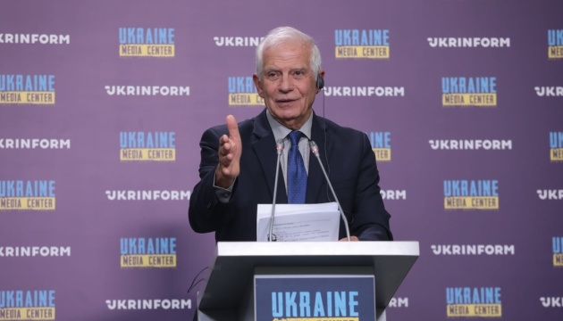 European support for Ukraine “permanent”, not depending on one-day battlefield advances - Borrell