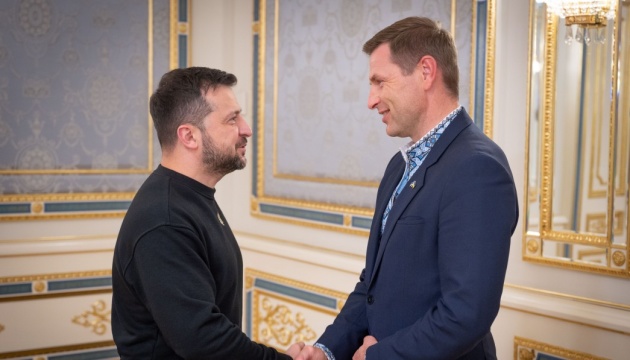 Zelensky se reúne con el ministro de Defensa de Estonia