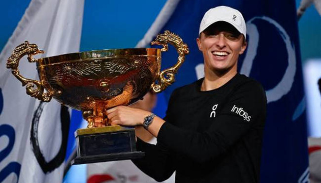 Полька Швьонтек розгромила росіянку у фіналі турніру WTA 1000 