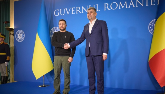 Зеленський обговорив із прем’єром Румунії оборонну підтримку України