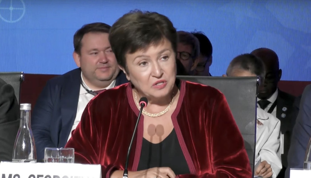 Глава МВФ: Україна відновлюється швидше, ніж ми очікували