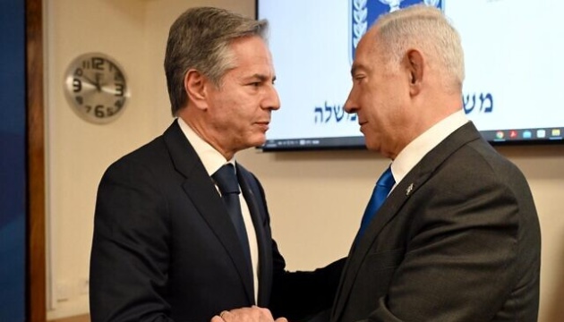 Блінкен зустрівся із Нетаньягу в Тель-Авіві