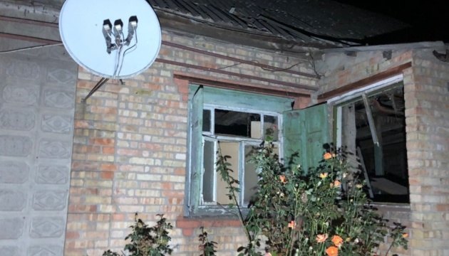 Nikopol und Gemeinde Marhanez dreimal mit Artillerie beschossen