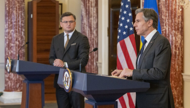 Blinken assures Kuleba of U.S. continued support for Ukraine
