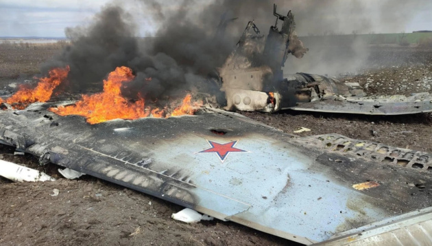 Russia’s Su-25 jet, Solntsepyok system destroyed in Tavria direction