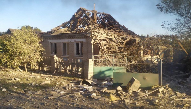 Уламки російської ракети пошкодили будинки в селі на Херсонщині
