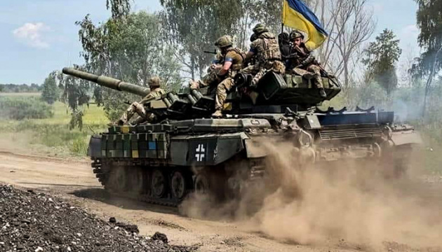 Defense forces have partial success west of Verbove
