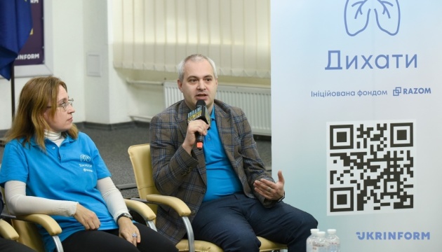 В Україні запустили адвокаційну кампанію з респіраторної підтримки населення