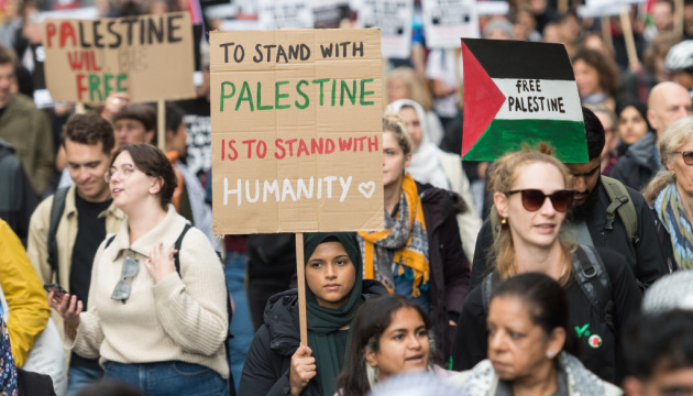 У Лондоні пройшов 100-тисячний «Марш за Палестину»