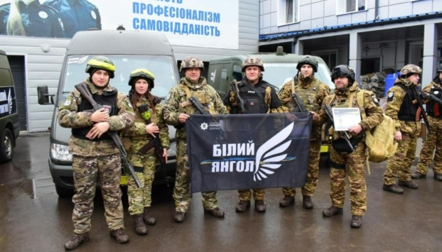 White Angels police team evacuates remaining civilians from Donetsk region’s Stepove