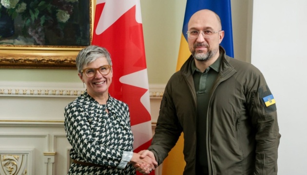 Shmyhal meets with new Canada’s Ambassador to Ukraine