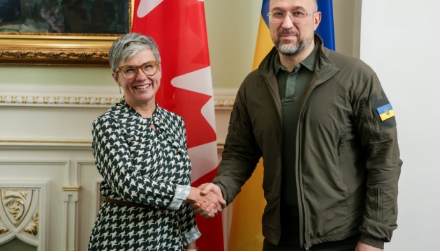 El primer ministro Shmygal se reúne con la nueva Embajadora de Canadá en Ucrania