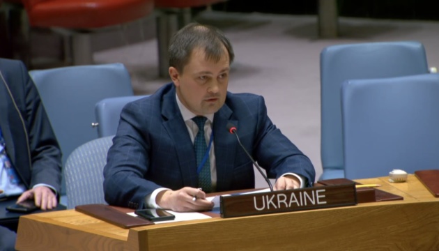 Ukraine at UN SC: AFU will destroy airports, weapons, military of Russia until complete de-occupation