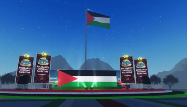 У популярній дитячій грі Roblox розпочалися протести на підтримку Палестини
