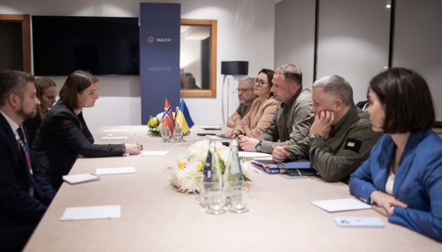 Zelensky’s Office chief meets with advisers to leaders of partner countries in Malta