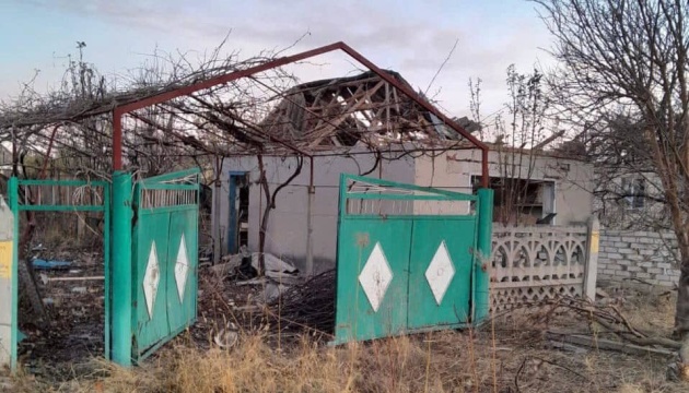 Elderly woman wounded in Russian shelling of Kherson region this morning
