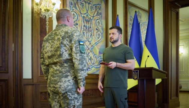 Президент нагородив військових, які змінили ситуацію в Чорному морі на користь України