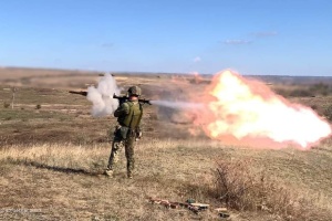Four soldiers of Offensive Guard stopped assault column of Russians near Robotyne