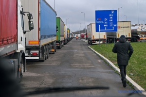 2,500 trucks in line at border with Poland - Demchenko