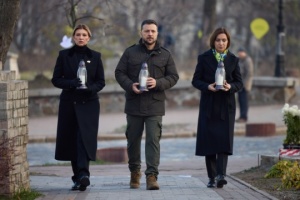 Prezydenci Ukrainy i Mołdawii uczcili pamięć poległych podczas Rewolucji Godności