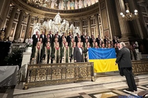 Капела «Думка» з аншлагом виступила в Парижі