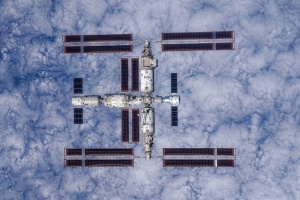 Китай уперше показав свою космічну станцію у високій роздільній здатності