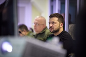 Зеленський зустрівся з воїнами, які ведуть наступальні операції на Херсонщині