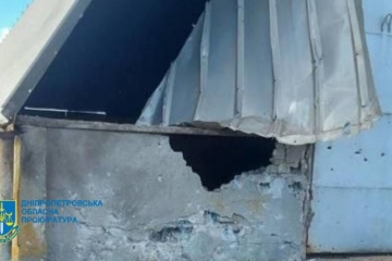 Russen beschießen Gemeinde in Region Dnipropetrowsk, ein Mann getötet