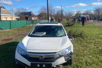 In Cherkasy region, juvenile driver runs over two children, killing nine-year-old boy
