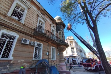 20 buildings damaged in attack on Odesa