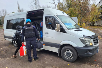 More than 300 people evacuated from two communities in Kharkiv region in past two weeks 
