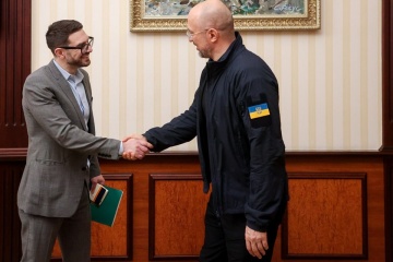 Ukraine's PM, U.S. philanthropist discuss Ukraine's priority needs