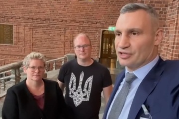 Klitschko, Stockholm mayor discuss future reconstruction of Kyiv